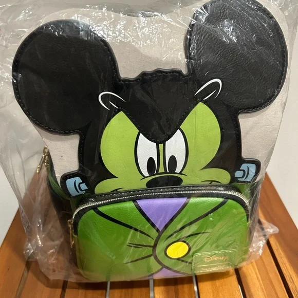 Loungefly | Bags | Mickey Frankenstein Loungefly Halloween  display picture 3